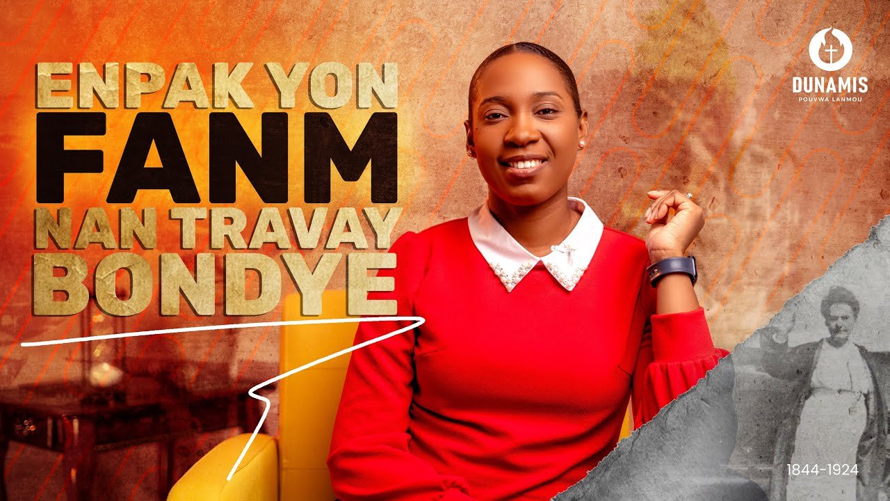 Gade kalite enpak Yon fanm te fè nan travay Bondye